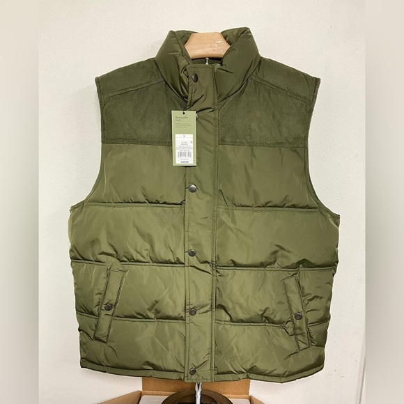 Goodfellow & Co Other - Goodfellow & Co Olive Green Puffer Vest